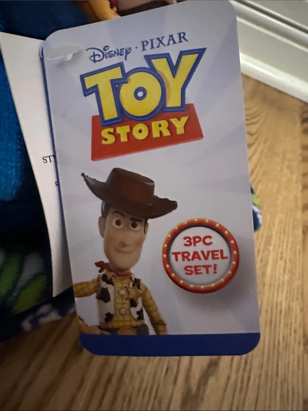 Disney Pixar Toy Story Kids Travel Blanket and Pillow Set, 3 Piece 40x50 *NEW